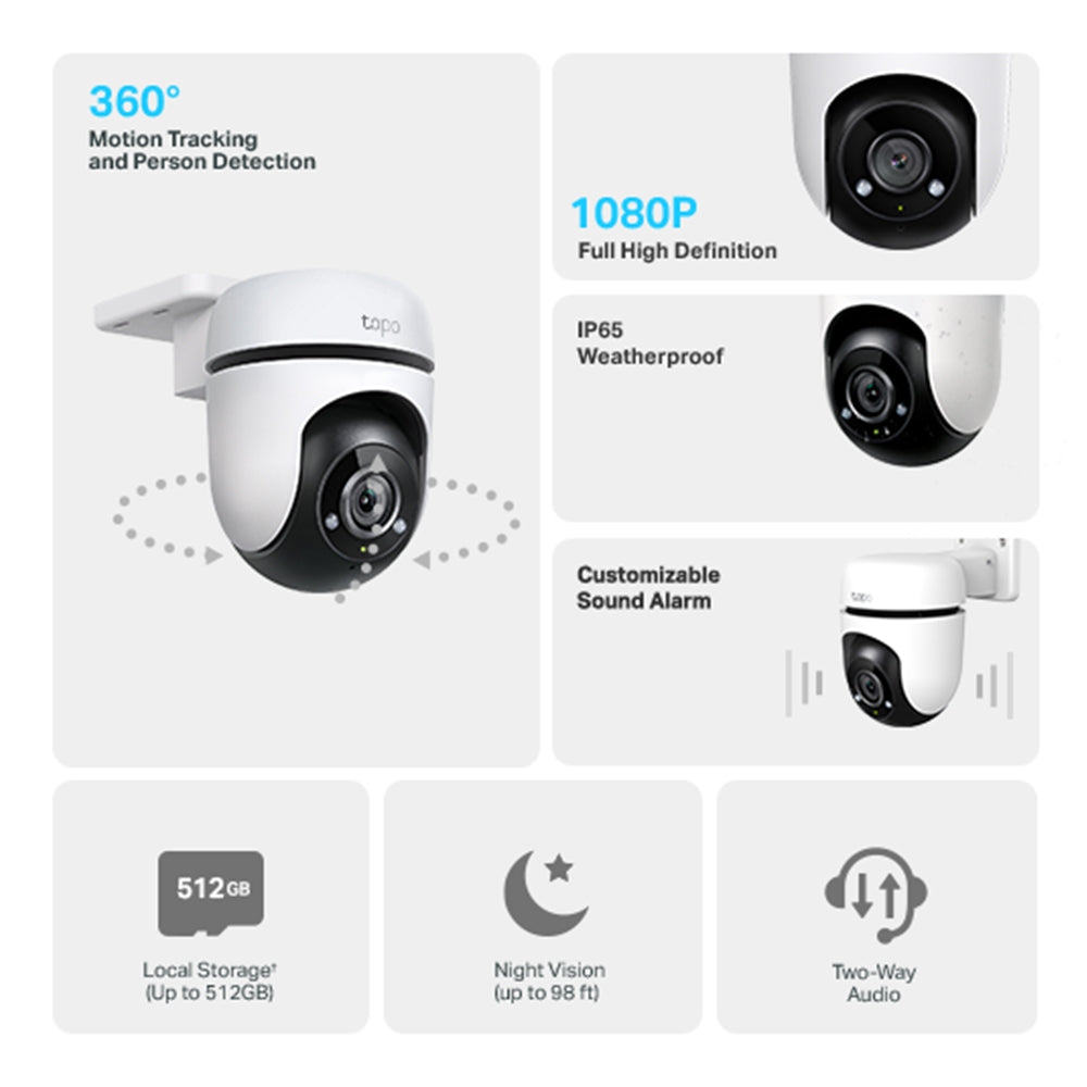 TAPO C500 Security Wi-Fi CCTV- Easy to Install