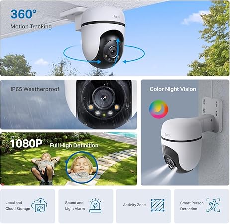 TAPO C500 Security Wi-Fi CCTV- Easy to Install