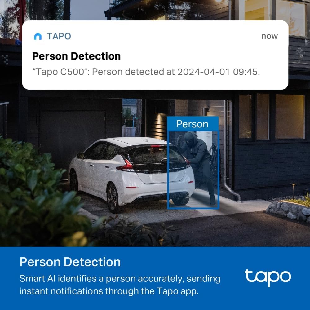 TAPO C500 Security Wi-Fi CCTV- Easy to Install